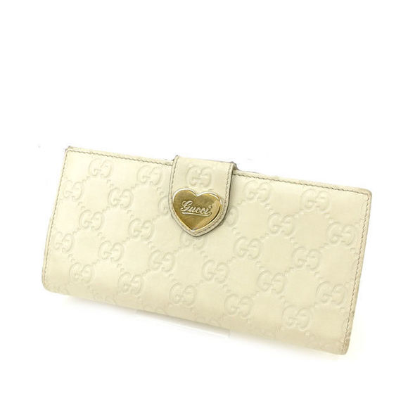 Gucci ssima long Wallet white - Picture 1 of 6